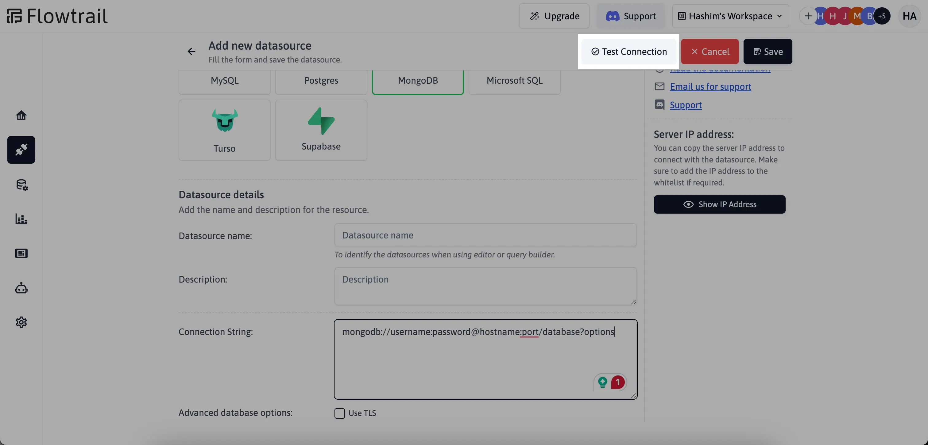 mongodb-test-connection